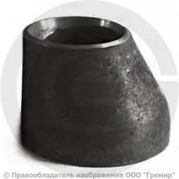 Переход ПЭ 219х8-159х8 (Ду 200-150) стальной (Ст.20) эксцентрический ГОСТ 17378