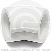 Угольник PP-R белый Дн 40 45гр PRO VALFEX Угольник PP-R белый Дн 40 45гр PRO VALFEX