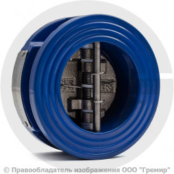 Клапан обратный двухстворчатый чугунный межфланцевый Ду-500 Ру-16 (Т<120°С) ств чугун Benarmo