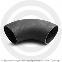 Отвод П90 133х3,5 (Ду-125) стальной (Ст.20) 90 градусов ГОСТ 17375 Отвод П90 133х3,5 (Ду-125) стальной (Ст.20) 90 градусов ГОСТ 17375