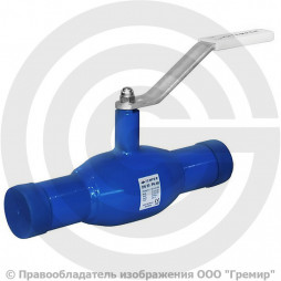 Кран стальной под приварку Ду-65 Ру-25 L=360мм полнопроходной Temper КШ.Ц.П. П/П