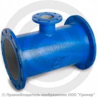 Тройник фланцевый ТФ Ду 600-150 (L=600-450) ВЧШГ с ЦПП цинк+AL ГОСТ ISO 2531-2012 Тройник фланцевый ТФ Ду 600-150 (L=600-450) ВЧШГ с ЦПП цинк+AL ГОСТ ISO 2531-2012