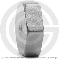 Заглушка латунная ВР (ВН) Ду-25 (1") никель SantechSystems