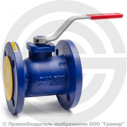 Кран чугунный фланцевый Ду-32 Ру-16 L=130мм полнопроходной Zetkama 565A