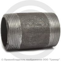 Бочонок стальной L=60мм Ду-32 (1 1/4") КАЗ