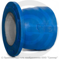 Патрубок фланец-раструб ПФР Ду-300 ВЧШГ с ЦПП цинк+AL ГОСТ ISO 2531-2012 Патрубок фланец-раструб ПФР Ду-300 ВЧШГ с ЦПП цинк+AL ГОСТ ISO 2531-2012