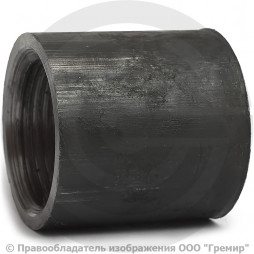 Муфта стальная ВР (ВН) Ду-40 (1 1/2") с фаской АС