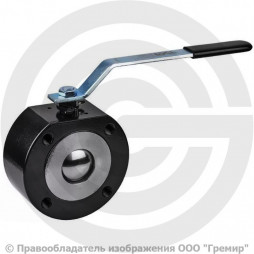 Кран стальной межфланцевый Ду-25 Ру-40 L=49мм полнопроходной Broen Ballomax КШТ 60.415.025.А (компакт)