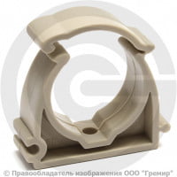 Опора PP-R с фиксатором серая Дн 40 VALFEX