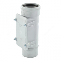 Ревизия PP-MD с крышкой бесшумная светло-серая Дн 135 (DN125) б/нап в/к Ostendorf Skolan dB SKRE Ревизия PP-MD с крышкой бесшумная светло-серая Дн 135 (DN125) б/нап в/к Ostendorf Skolan dB SKRE