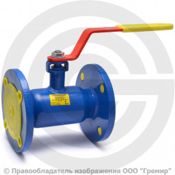 Кран стальной фланцевый Ду-32 Ру-40 L=140мм МАРШАЛ 11с67п 2ЦФ.00.1.040.032/025