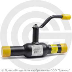 Кран стальной под приварку Ду-20 Ру-40 L=230мм полнопроходной Broen Ballomax КШТ 60.112.020