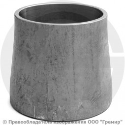 Переход 88,9х3,2-76,1х2,9 (Ду 80-65) 12х18н10т концентрический исп.1 ГОСТ 17378