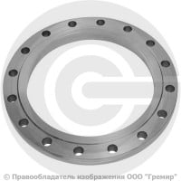 Фланец плоский стальной 1-300-25 ГОСТ 12820, Ру-25, Ду-300