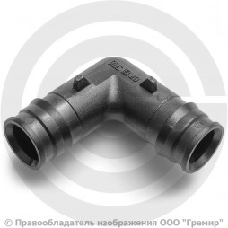 Угольник PPSU для PE-X труб Дн 20 РОС