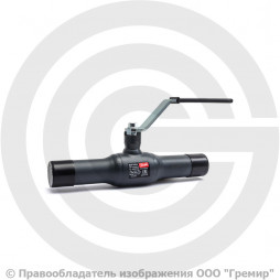 Кран стальной под приварку Ду-25 Ру-16 L=230мм Ридан JiP-R Standard WW