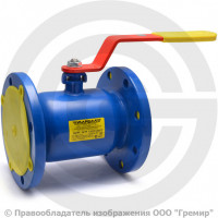 Кран стальной фланцевый Ду-125 Ру-16 L=255мм МАРШАЛ 11с67п 2ЦФ.00.1.016.125/100