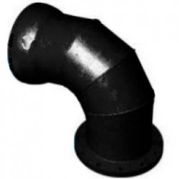 Колено (отвод) раструб-фланец УРФ ВЧШГ с ЦПП Ду-250