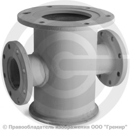 Подставка пожарная фланцевая ППФ стальная Ду-300