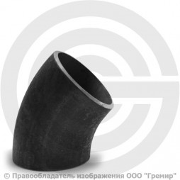 Отвод П45 720х10 (Ду-700) стальной (Ст.20) 45 градусов ГОСТ 30753