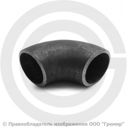 Отвод П90 33,7х2,3 (Ду-25) стальной (Ст.20) 90 градусов исп.1 ГОСТ 17375