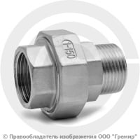 Американка нержавеющая AISI 304 НР-ВР (НАР-ВН) Ду-25 (1") Американка нержавеющая AISI 304 НР-ВР (НАР-ВН) Ду-25 (1")