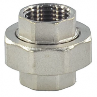 Американка (соединитель) латунная прямая ВР (ВН) Ду-32 (1 1/4") SantechSystems Американка (соединитель) латунная прямая ВР (ВН) Ду-32 (1 1/4") SantechSystems