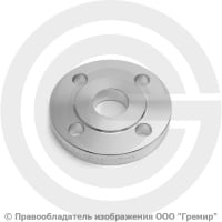 Фланец плоский нержавеющий 12х18н10т 1-25-16 ГОСТ 12820, Ру-16, Ду-25