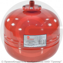 Бак расширительный мембранный для отопления 1000 л 16 бар Wester WRV
