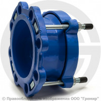 Муфта чугунная соединительная Ду-150 (Дн 159-182) Ру-16 L=105мм ПФРК Муфта чугунная соединительная Ду-150 (Дн 159-182) Ру-16 L=105мм ПФРК