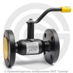 Кран стальной фланцевый Ду-40 Ру-40 L=200мм полнопроходной Broen Ballomax КШТ 60.113.040