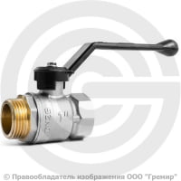 Кран латунный Ду-25 (1") Ру-40 ВР-НР (ВН-НАР) никель рычаг LD Pride 47.25.В-Н.Р. Кран латунный Ду-25 (1") Ру-40 ВР-НР (ВН-НАР) никель рычаг LD Pride 47.25.В-Н.Р.