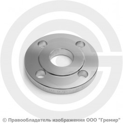 Фланец плоский нержавеющий 12х18н10т 1-40-16 ГОСТ 12820, Ру-16, Ду-40