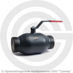 Кран стальной под приварку Ду-100 Ру-16 L=280мм Ридан JiP-R Standard WW