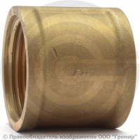 Муфта латунная ВР (ВН) Ду-20 (3/4") LD