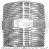 Ниппель нержавеющий AISI 304 переходной Ду 50-32 (2"-1 1/4") Ниппель нержавеющий AISI 304 переходной Ду 50-32 (2"-1 1/4")