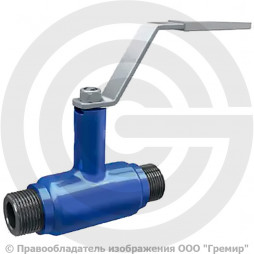 Кран стальной цапковый Ду-15 Ру-40 L=135мм LD КШ.Ц.Ц. Energy 015.040.Н/П