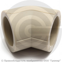 Угольник PP-R серый Дн 16 45гр Wavin Ekoplastik