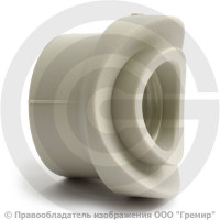 Седло вварное PP-RCT серое Дн 75-32 Wavin Ekoplastik Седло вварное PP-RCT серое Дн 75-32 Wavin Ekoplastik