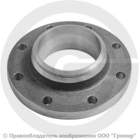 Фланец воротниковый стальной 1-125-40 ГОСТ 12821, Ру-40, Ду-125