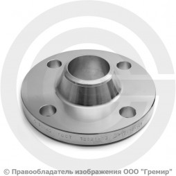 Фланец воротниковый нержавеющий 12х18н10т 1-50-25 ГОСТ 12821, Ру-25, Ду-50