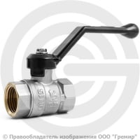 Кран латунный Ду-15 (1/2") Ру-40 ВР (ВН) муфтовый никель рычаг LD Pride 47.15.В-В.Р. Кран латунный Ду-15 (1/2") Ру-40 ВР (ВН) муфтовый никель рычаг LD Pride 47.15.В-В.Р.