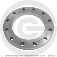 Фланец плоский 09Г2С 1-250-16 ГОСТ 12820, Ру-16, Ду-250