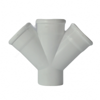 Крестовина PP-M одноплоскостная бесшумная белая Дн 110-110-110 45гр б/нап в/к RTP (РосТурПласт) Крестовина PP-M одноплоскостная бесшумная белая Дн 110-110-110 45гр б/нап в/к RTP (РосТурПласт)