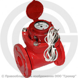 Счётчик турбинный фланцевый Ду-80 Ру-16 (Т<120°С) L=225мм импульсный СТВУ ДГ1 Декаст