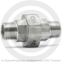Американка нержавеющая AISI 304 НР (НАР) Ду-15 (1/2") Американка нержавеющая AISI 304 НР (НАР) Ду-15 (1/2")