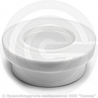 Бурт PP-R под фланец белый внутренняя пайка Дн 63 (D=77,5мм) VALFEX Бурт PP-R под фланец белый внутренняя пайка Дн 63 (D=77,5мм) VALFEX