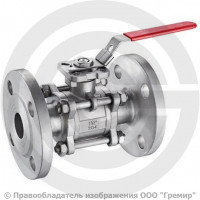 Кран нержавеющий AISI 316 (CF8M) фланцевый трехсоставной Ду-65 Ру-40 полнопроходной Tecofi BS6260 Кран нержавеющий AISI 316 (CF8M) фланцевый трехсоставной Ду-65 Ру-40 полнопроходной Tecofi BS6260