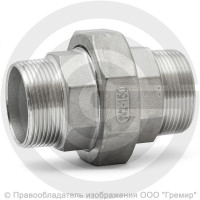 Американка нержавеющая AISI 304 НР (НАР) Ду-40 (1 1/2") Американка нержавеющая AISI 304 НР (НАР) Ду-40 (1 1/2")