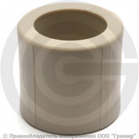 Муфта PP-R серая внутренняя пайка Дн 63 VALFEX